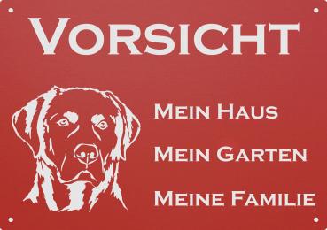Labrador | Aluminium Warnschild